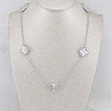 Cadena Trebol Aro Seguido 16.35g / 57.5cm / 1.89mm Plata 925