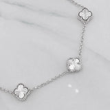 Pulso Trebol Aro Seguido 8.15g / 20.5cm / 1.7mm Plata 925
