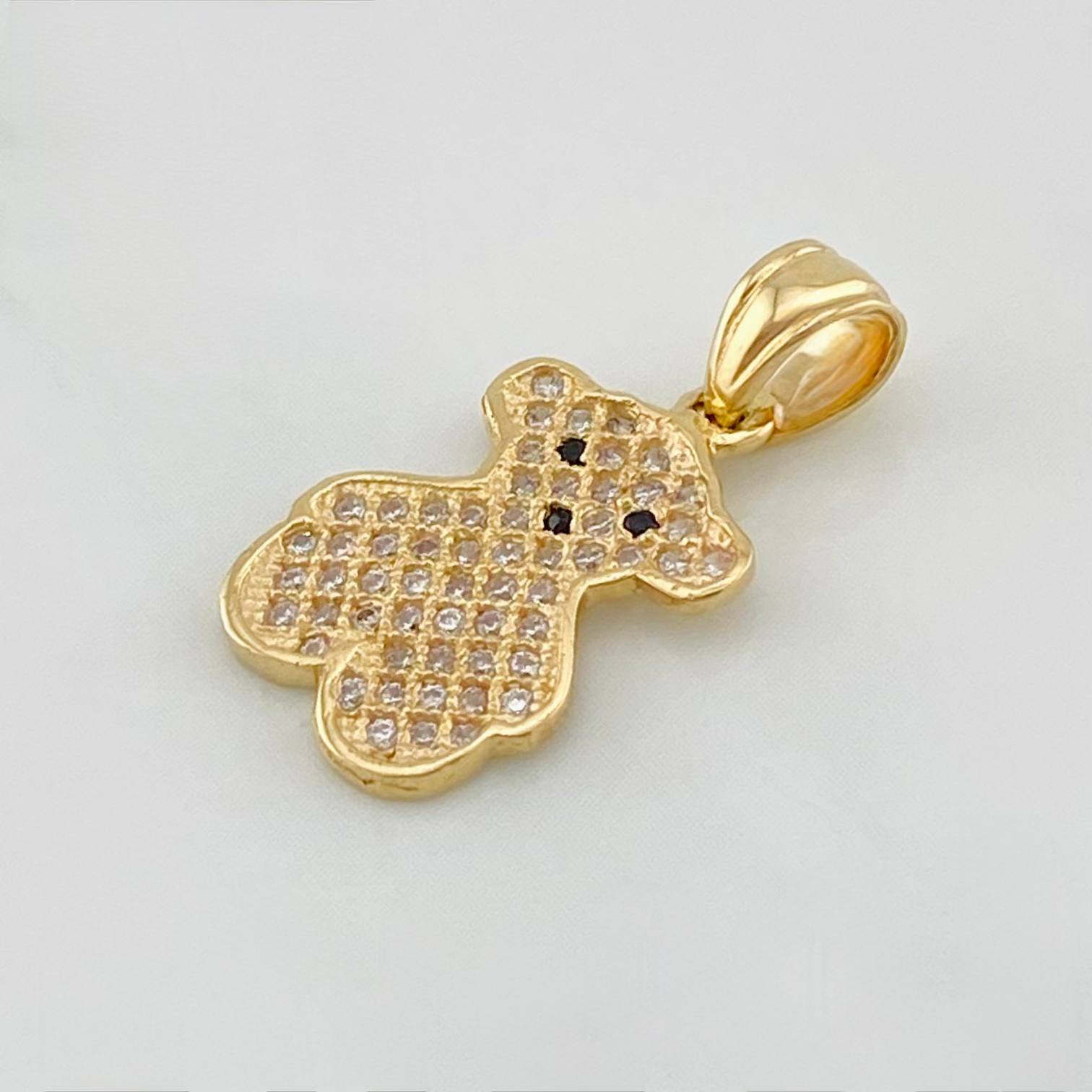 Dije Oso Ts 1.75g / 2.2cm Oro Amarillo 18K