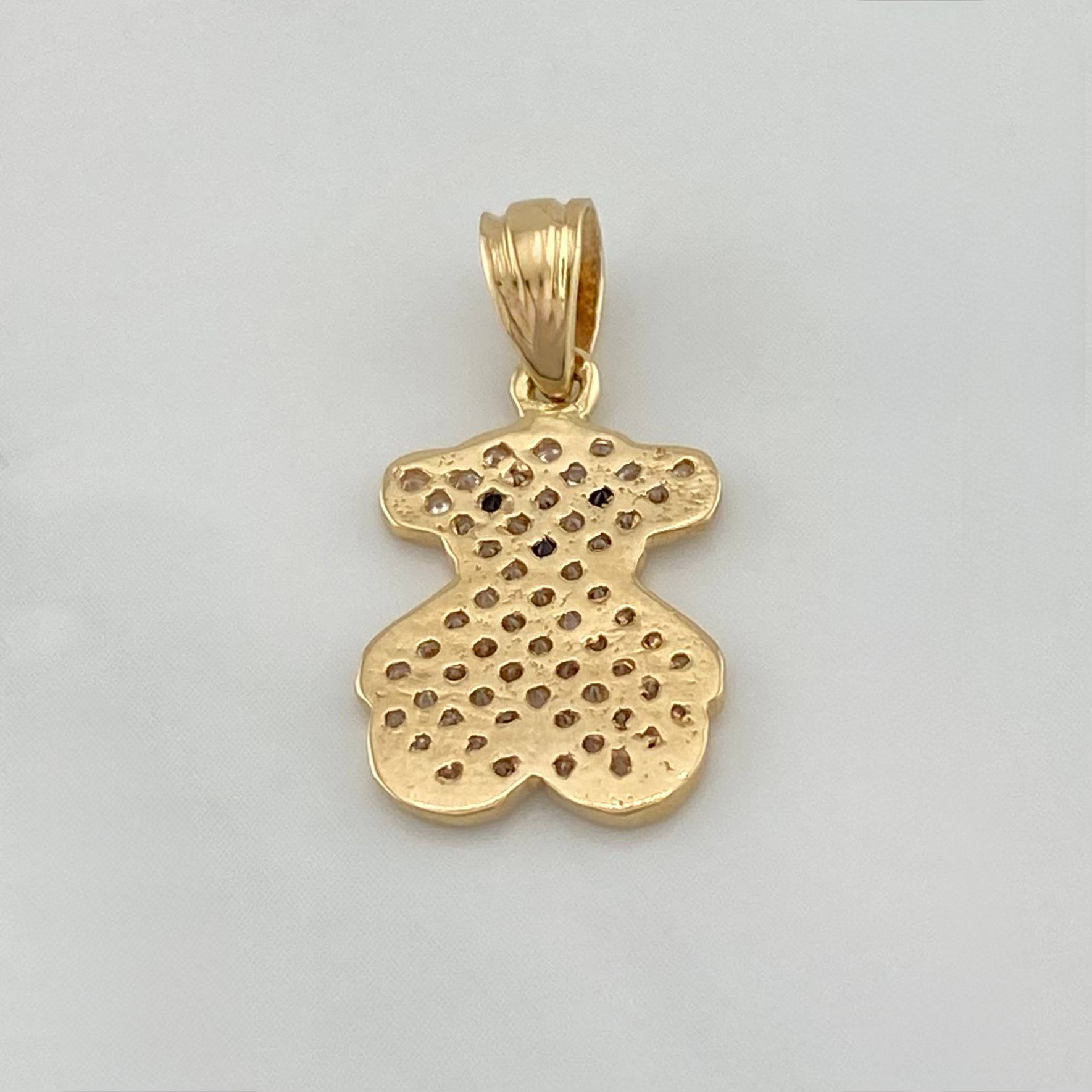Dije Oso Ts 1.75g / 2.2cm Oro Amarillo 18K