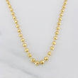 Cadena Militar Media Luna 13.9g / 47cm / 4mm Oro Amarillo 18K
