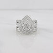 Anillo Gota Diamante 1.90qts 10.19g / T6 3/4 Oro Blanco 14K