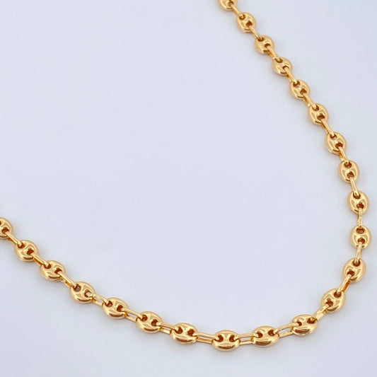 Cadena GC 5.3gr / 45.5cm / Oro Amarillo 18K &