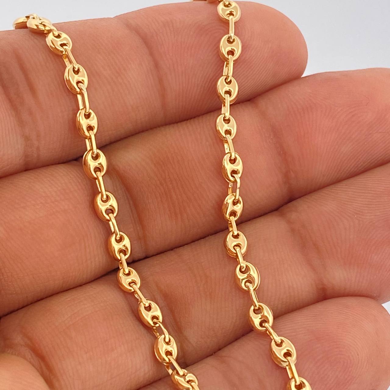 Cadena GC 5gr / 51cm / 3.28mm Oro Amarillo 18K %