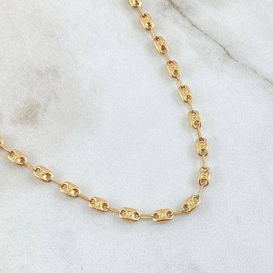 Cadena GC Rustica Tornillo 9.55gr / 65cm / Oro 18K