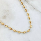Cadena GC Rustica Tornillo 9.55gr / 65cm / Oro 18K