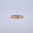 Anillo Argolla Circulos 2.7gr / T7 / Liso Oro Amarillo 18K &