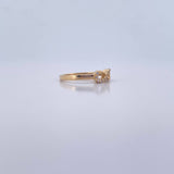 Anillo Infinito 2.1gr / T5 / Circones Blancos Oro Amarillo 18K &