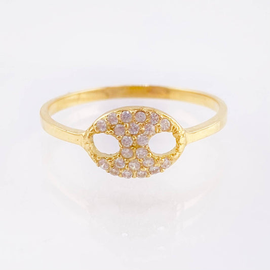 Anillo GC Tupido 1.45gr / T7 / Oro Amarillo 18K