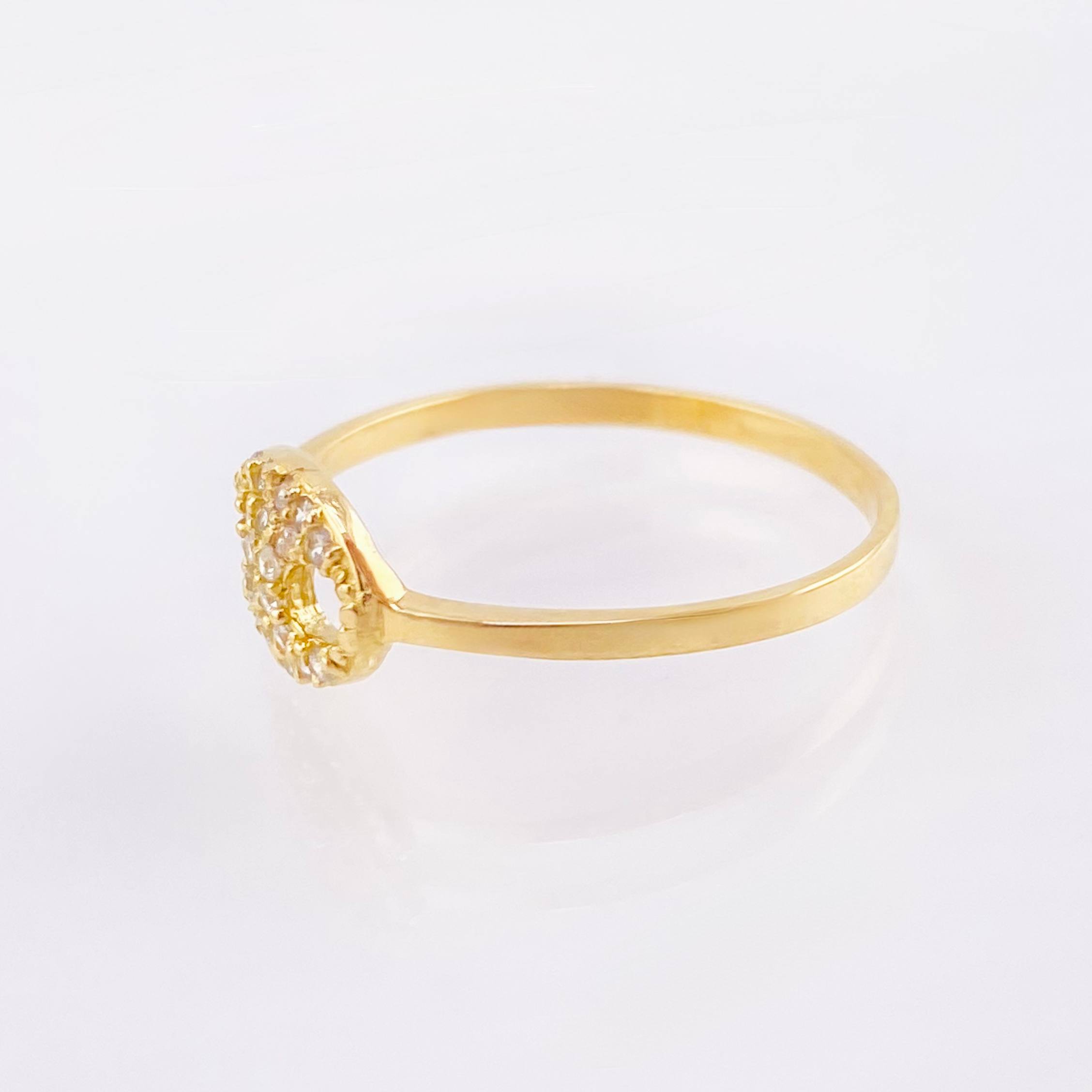 Anillo GC Tupido 1.45gr / T7 / Oro Amarillo 18K