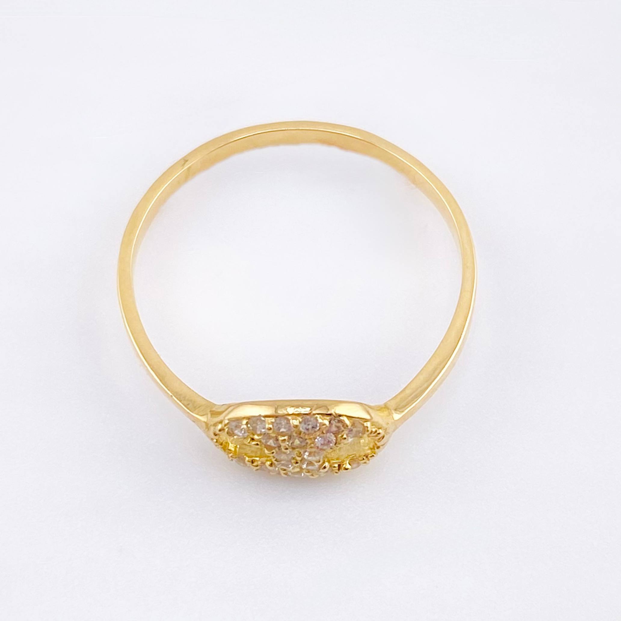 Anillo GC Tupido 1.45gr / T7 / Oro Amarillo 18K