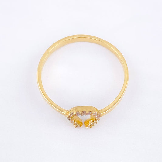 Anillo Herradura Omega 1.5 g / T6 Oro Amarillo 18K