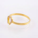 Anillo Herradura Omega 1.5 g / T8 Oro Amarillo 18K