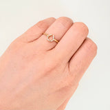 Anillo Herradura Omega 1.5 g / T6 Oro Amarillo 18K