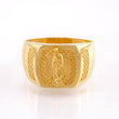 Anillo Sello Virgen Guadalupe 2.85gr / T6 1/2 / Oro Amarillo 18K