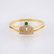 Anillo Corona 1.95gr / T6 1/4 / Oro Amarillo 18K