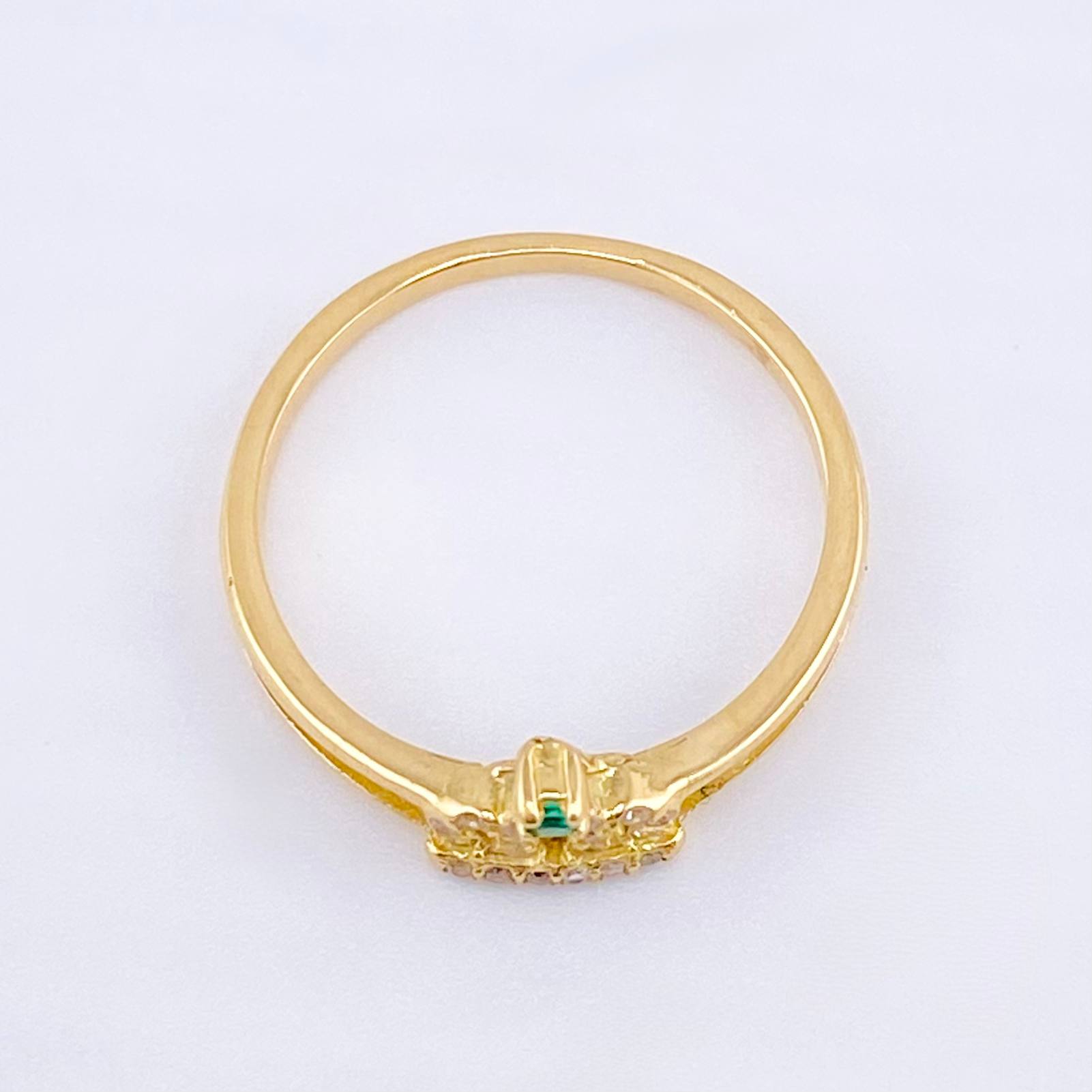Anillo Corona 1.95gr / T6 1/4 / Oro Amarillo 18K