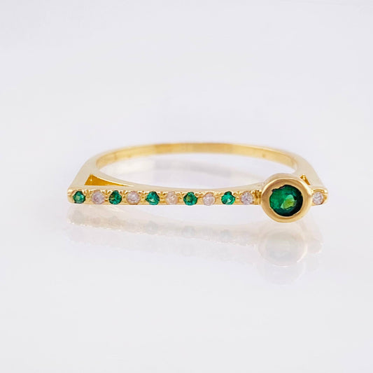 Anillo Cetro Meseta 1.55gr / T6 1/4 / Oro Amarillo 18K