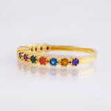 Anillo Churumbela Sobresalto 2.7gr / T7 1/4 / Oro Amarillo 18K