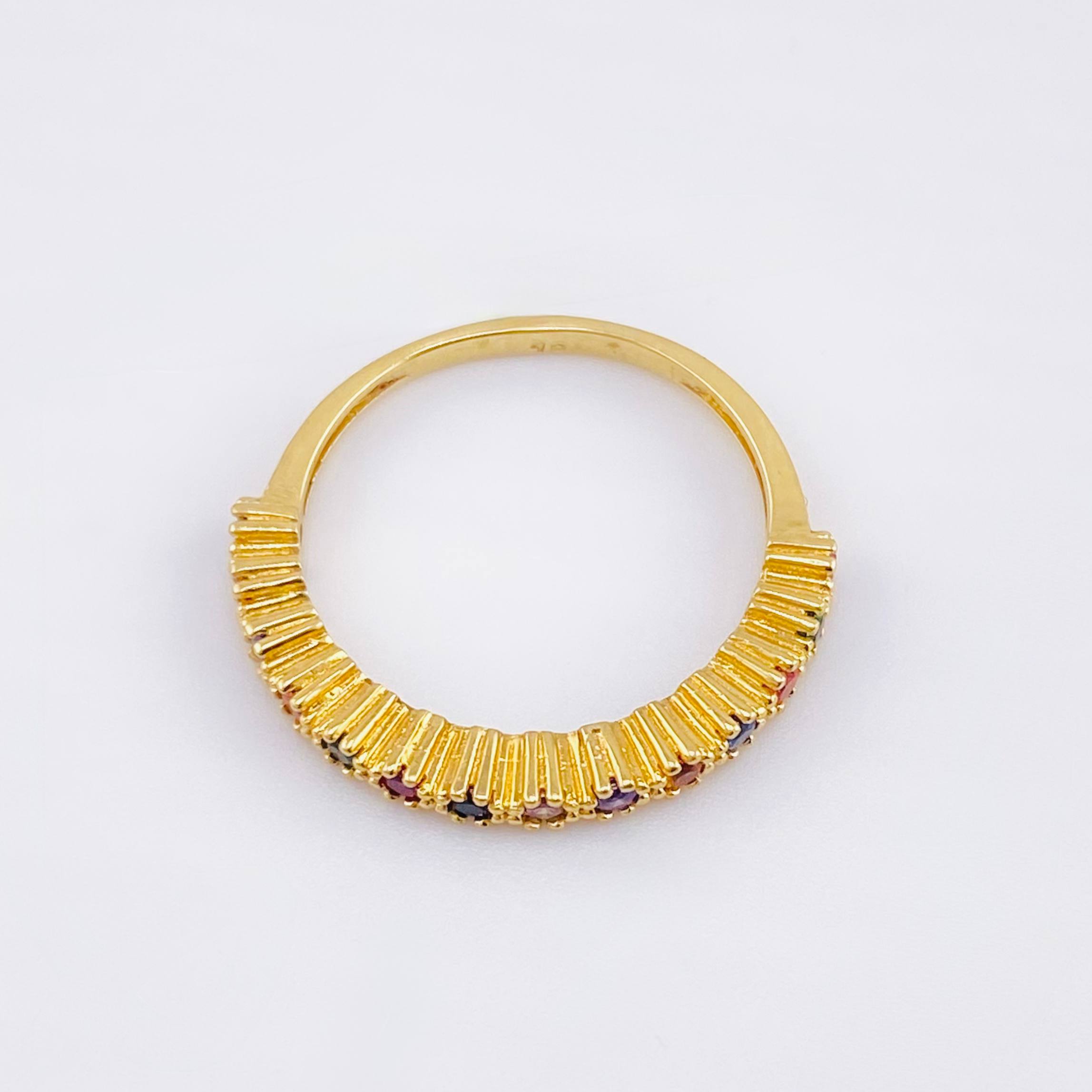 Anillo Churumbela Sobresalto 2.7gr / T7 1/4 / Oro Amarillo 18K