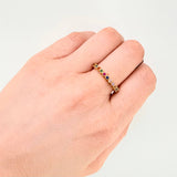 Anillo Churumbela Sobresalto 2.7gr / T7 1/4 / Oro Amarillo 18K