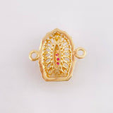 Herraje Virgen Guadalupe 1.25gr / 1.05cm / Oro Amarillo 18K *