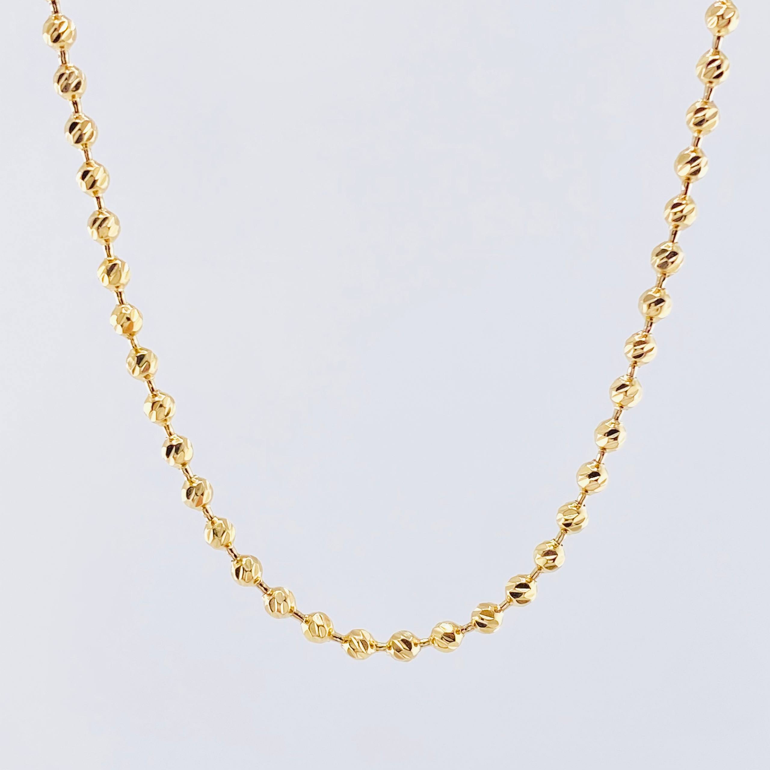 Cadena Militar 17.75gr / 60cm / 3mm Oro Amarillo Nac.Esp. 18K ©