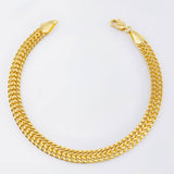 Pulso Sedusa Rectancular 5.2gr / 18.5cm / 5.7mm Oro Amarillo +3 18K