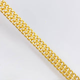 Pulso Sedusa Rectancular 5.2gr / 18.5cm / 5.7mm Oro Amarillo +3 18K