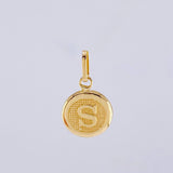 Dije Letra S 0.45 g / 1.6 cm Oro Amarillo 18K