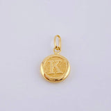 Dije Letra K 0.4 g / 1.6 cm Oro Amarillo 18K