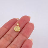 Dije Letra V 0.4 g / 1.6 cm Oro Amarillo 18K