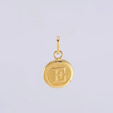 Dije Letra E 0.4 g / 1.6 cm Oro Amarillo 18K