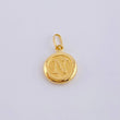 Dije Letra N 0.4 g / 1.6 cm Oro Amarillo 18K
