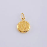 Dije Letra N 0.4 g / 1.6 cm Oro Amarillo 18K