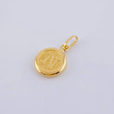 Dije Letra N 0.4 g / 1.6 cm Oro Amarillo 18K