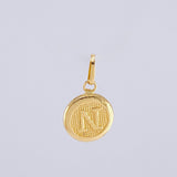 Dije Letra N 0.4 g / 1.6 cm Oro Amarillo 18K