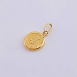 Dije Letra J 0.4 g / 1.6 cm Oro Amarillo 18K