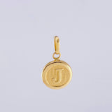 Dije Letra J 0.4 g / 1.6 cm Oro Amarillo 18K