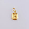 Dije Letra P 0.35 g / 1.4 cm Oro Amarillo 18K