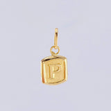 Dije Letra P 0.35 g / 1.4 cm Oro Amarillo 18K
