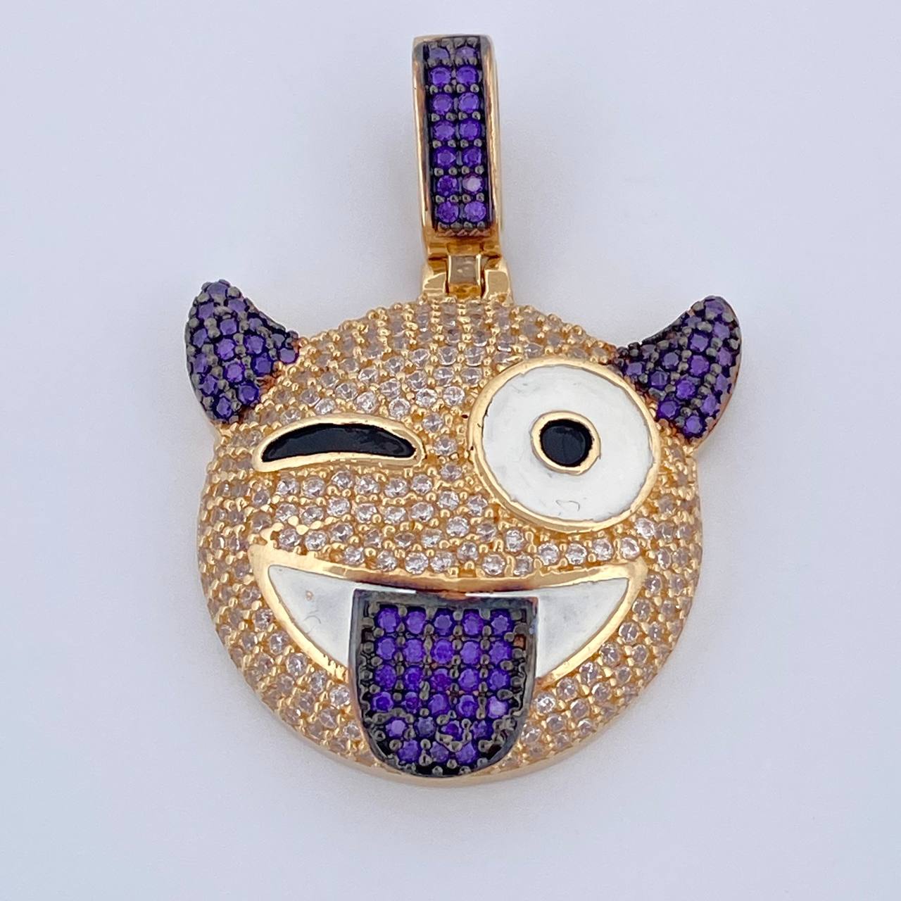 Dije Emoji 8.45gr / 3.4cm / Oro 18K $