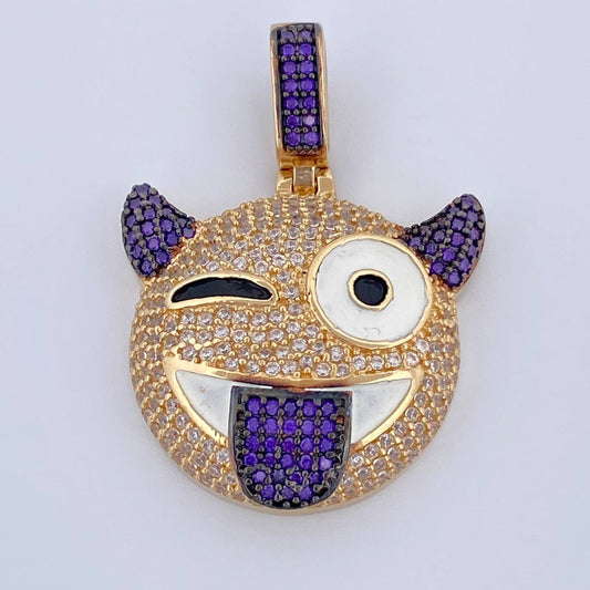 Dije Emoji 8.45gr / 3.4cm / Oro 18K $