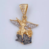 Dije San Miguel Arcangel 2.9gr / 2.7cm / Oro 18K $