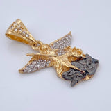 Dije San Miguel Arcangel 2.9gr / 2.7cm / Oro 18K $