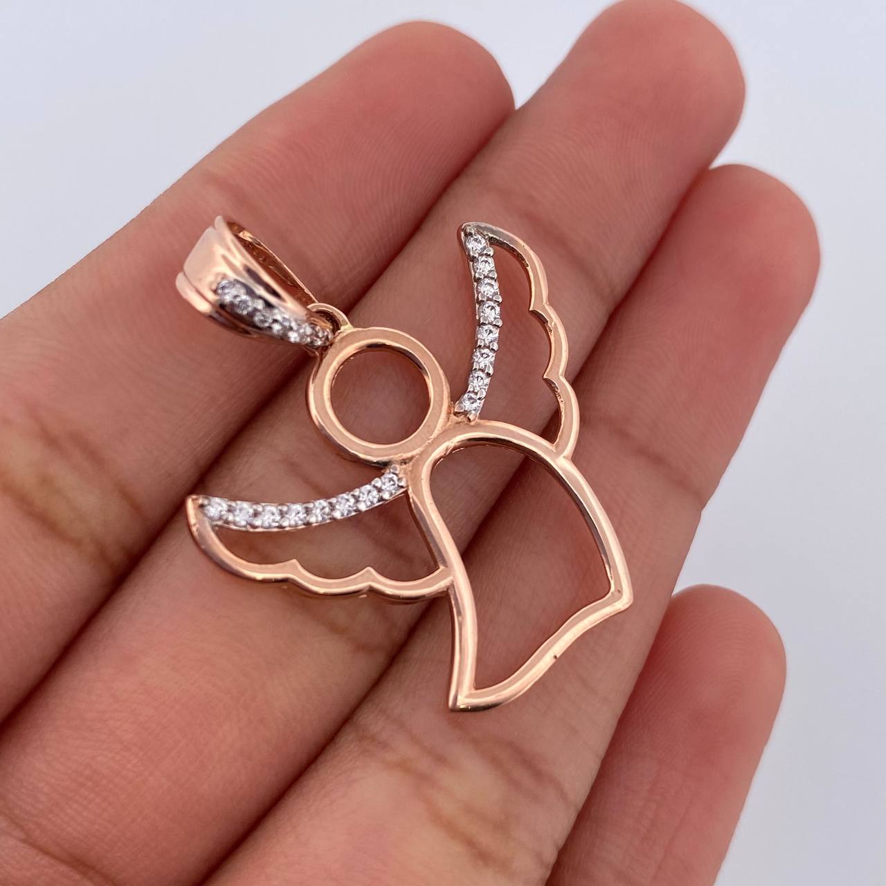 Dije Angel 3.2gr / 3.2cm / Oro 18K $