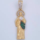 Dije San Judas Tadeo 4.05gr / 4cm / Oro 18K $