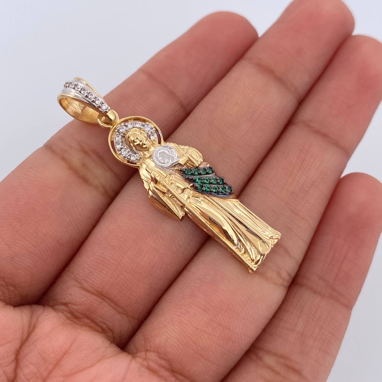 Dije San Judas Tadeo 4.05gr / 4cm / Oro 18K $