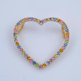 Dije Silueta Corazon 1.25gr / 2cm / Oro 18K $
