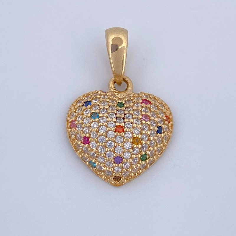 Dije Corazon 1.75gr / 2.1cm / Oro 18K $